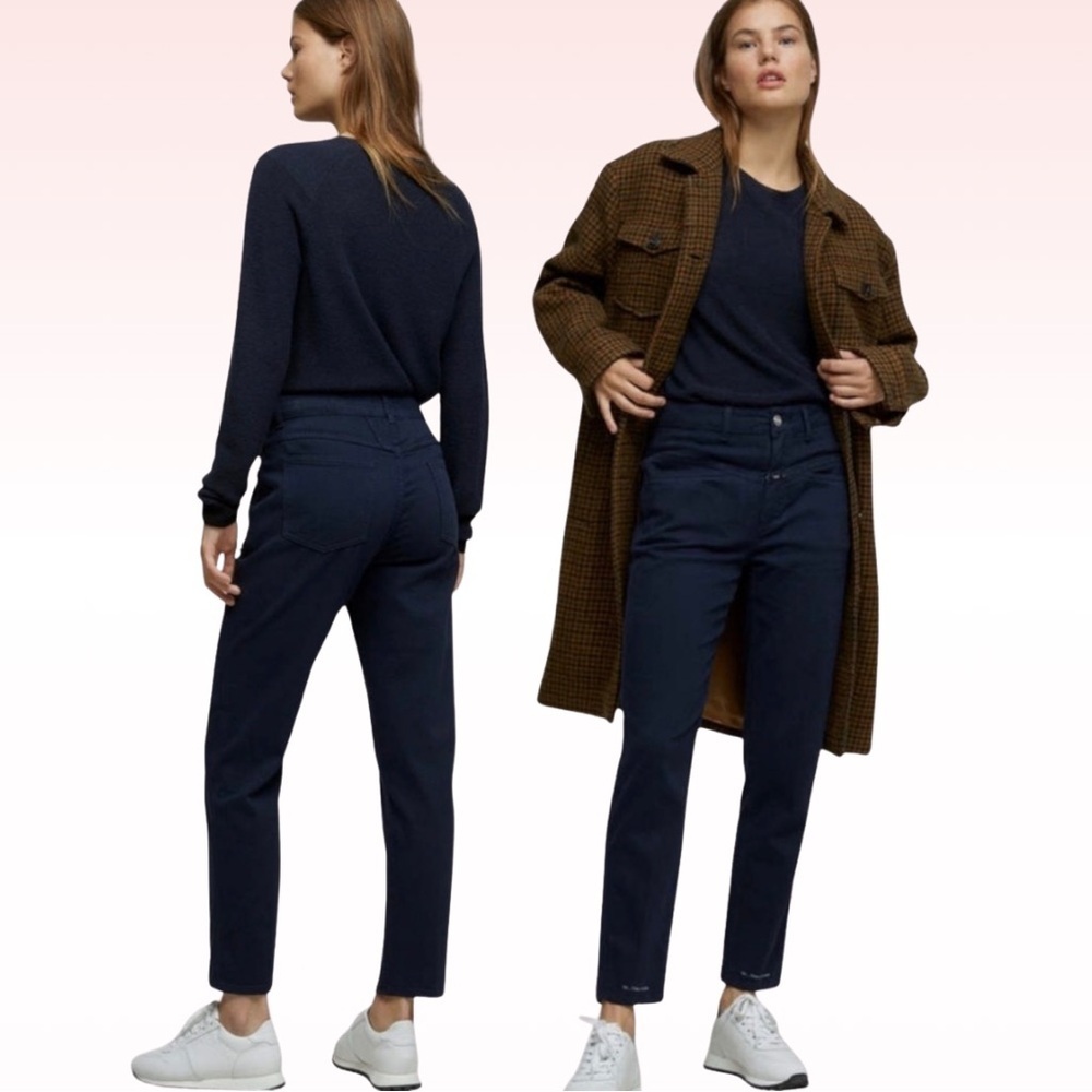 CLOSED Navy Pedal Pusher Pants (Sz IT 42)